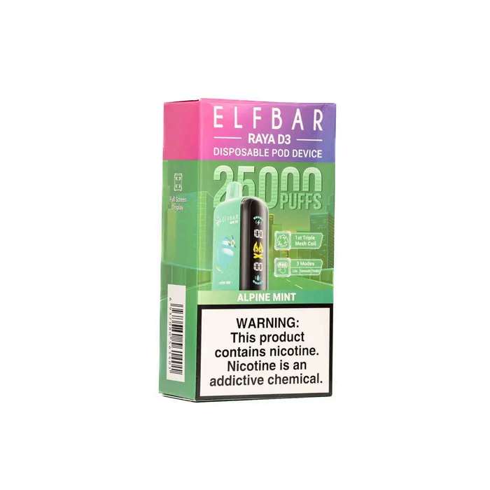Elf Bar Raya D3 – Alpine Mint – 25000 – Vape Shop Mumbai