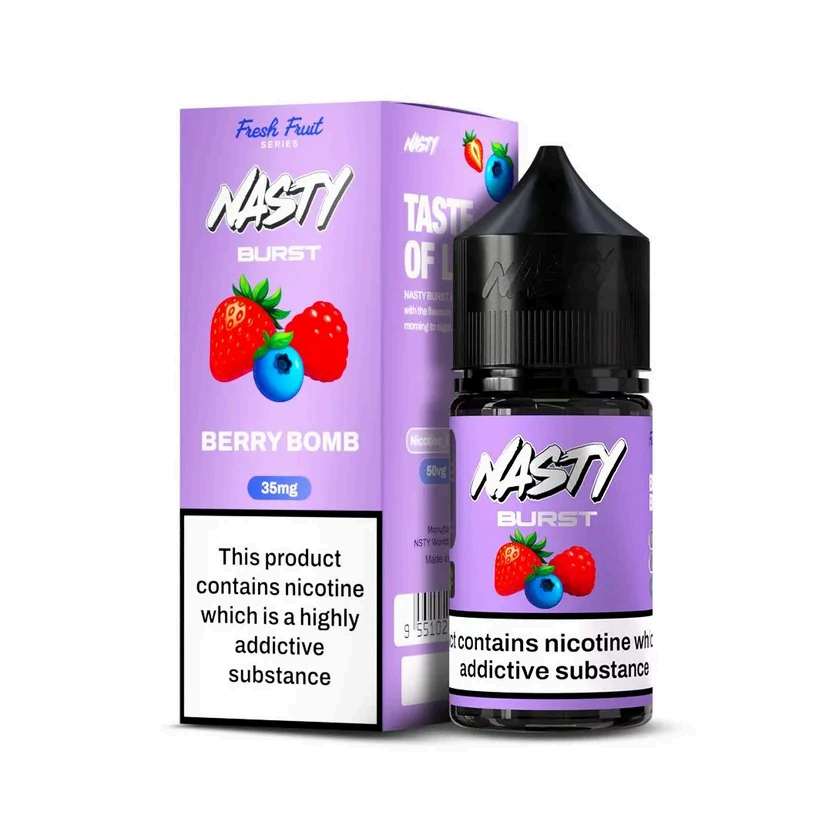 Nasty Burst – Berry Bomb – Salt Nic – Vape Shop Mumbai