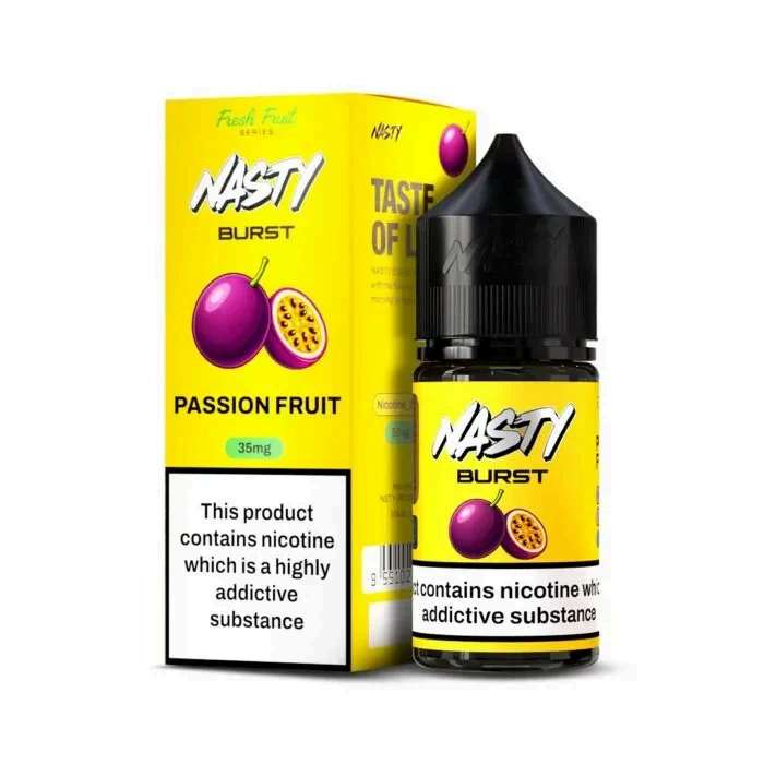 Nasty Burst – Passion Fruit – Salt Nic – Vape Shop Mumbai