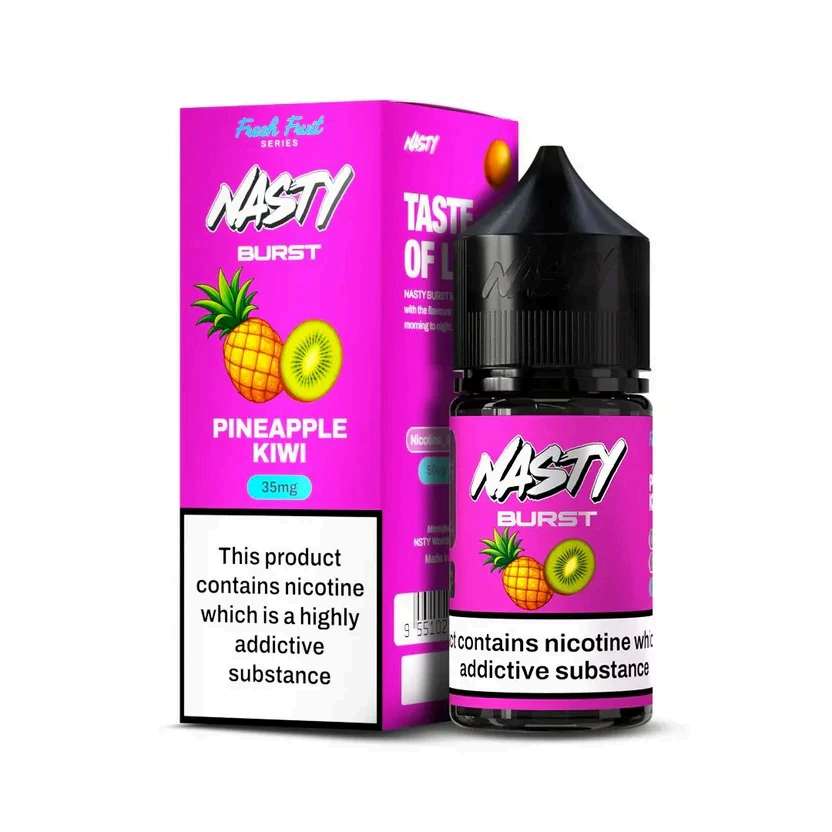 Nasty Burst – Pineapple Kiwi – Salt Nic – Vape Shop Mumbai