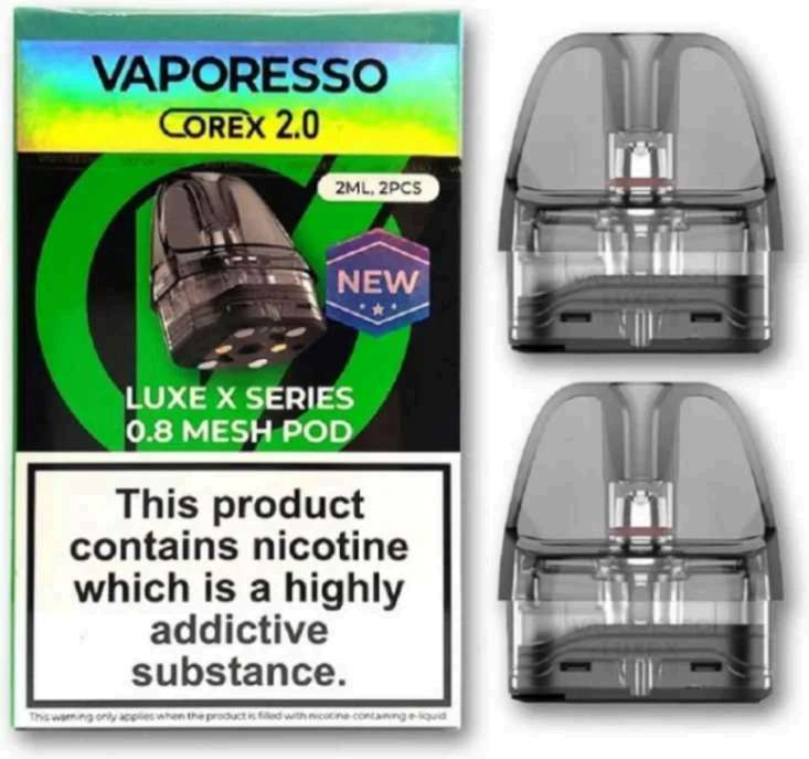 Vaporesso Corex 2.0 – Luxe X Series 0.8 Mesh Pod – Vape Shop Mumbai